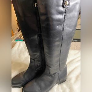 INC Fawne Leather Knee High Boots 8M